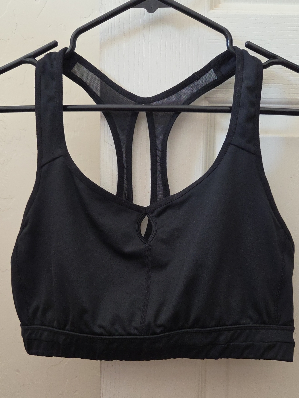 C9 by Champion Black Keyhole Racerback Sports Bra